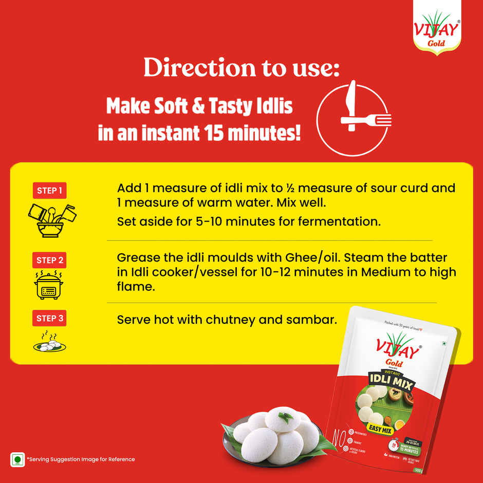 Vijay Gold Idli mix