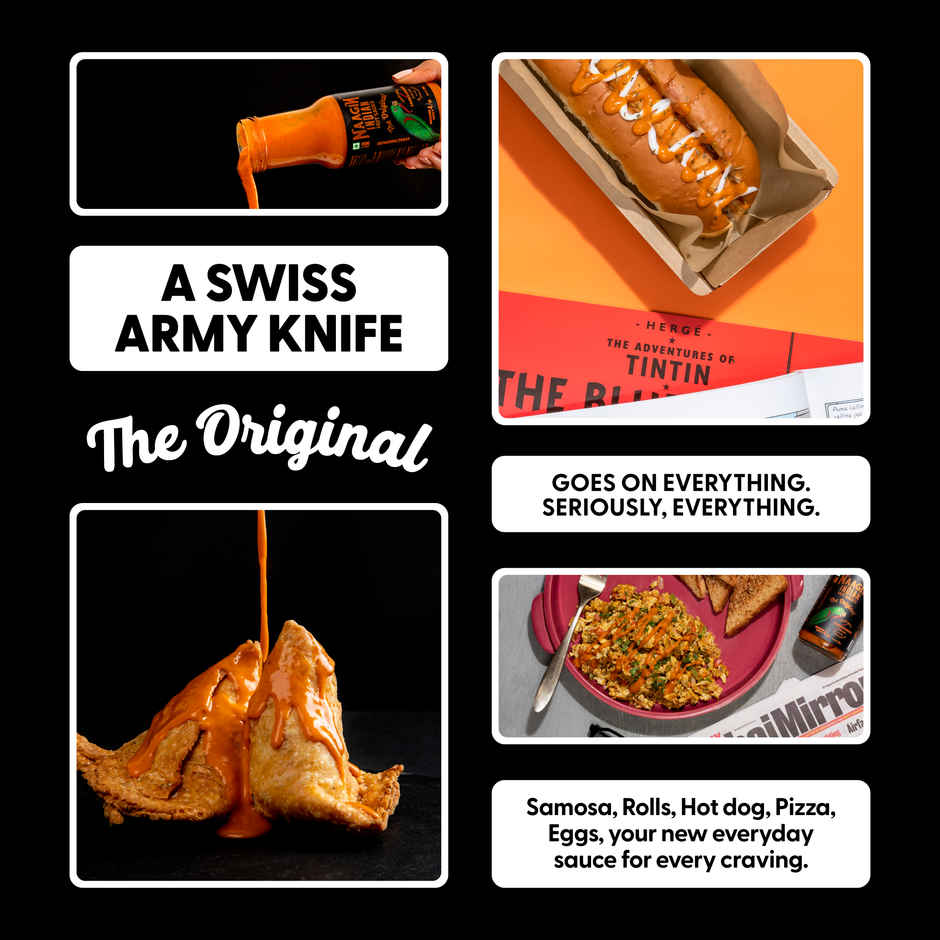 Naagin The Original Hot Sauce - Sweet & Tangy 230 GRAM