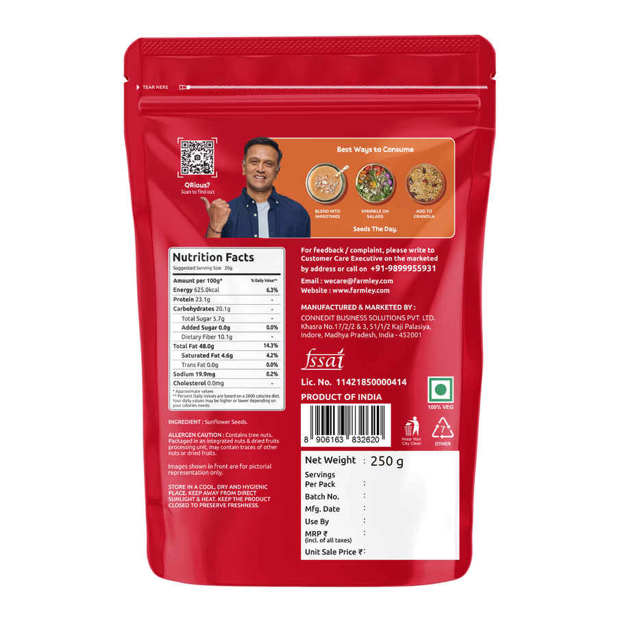 Farmley Premium Sunflower Seeds