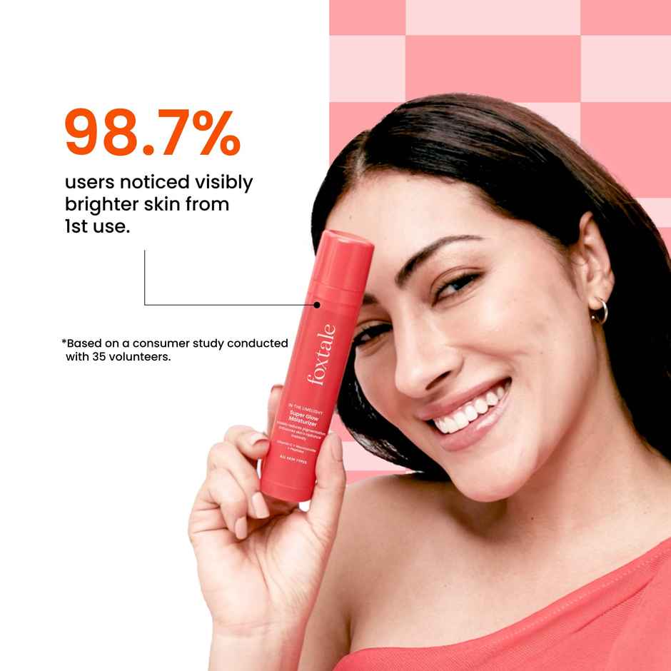 Foxtale Super Glow Moisturizer with Vitamin C