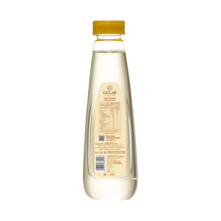 Gulab Cold Pressed Coconut Oil | Bottle