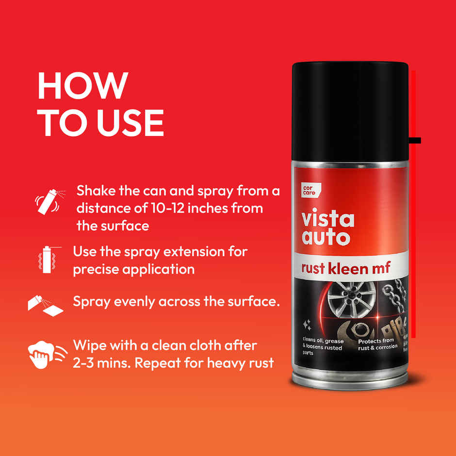 Vista Auto Care Rustkleen Mf | Rust Cleaner