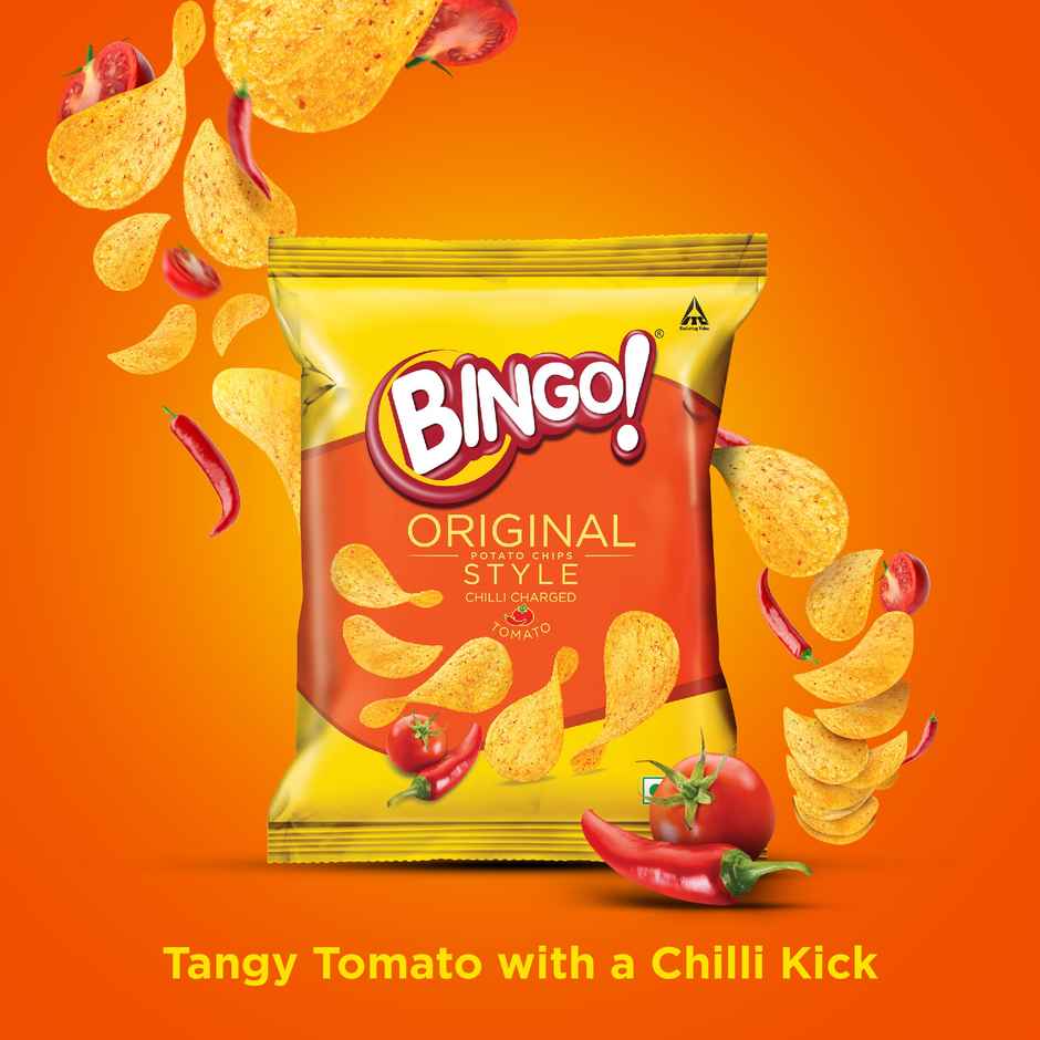 Bingo! Original Style Chilli Charged Tomato Chips