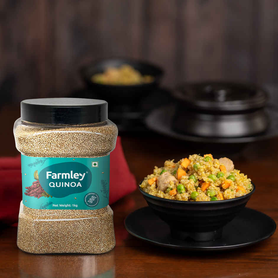 Farmley Natural Quinoa High Protein | Dietary Fiber & Gluten-Free Superfood