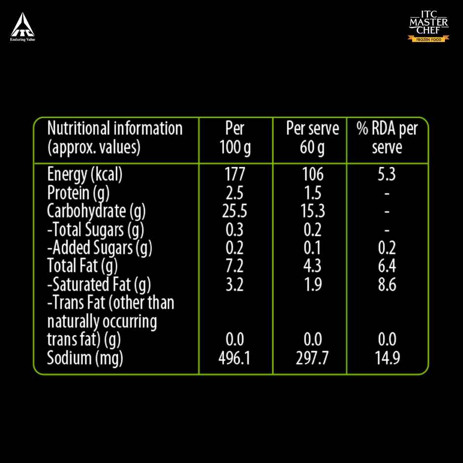 ITC Master Chef Chili Garlic Potato Shots Nuggets | 52 pieces | Snack Essential