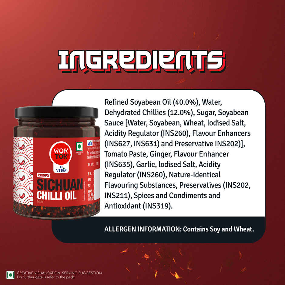 Wok Tok by Veeba Sichuan Chilli Oil Drizzle