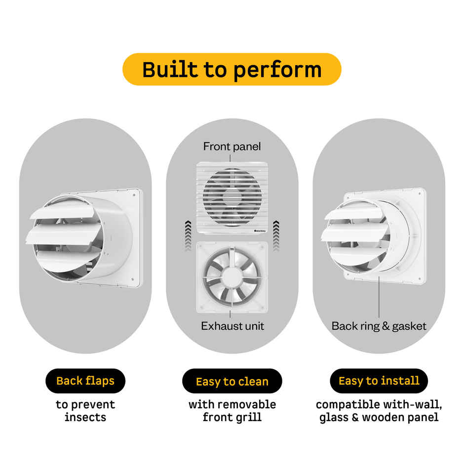 Efficio Orb 150 Exhaust Gloss White