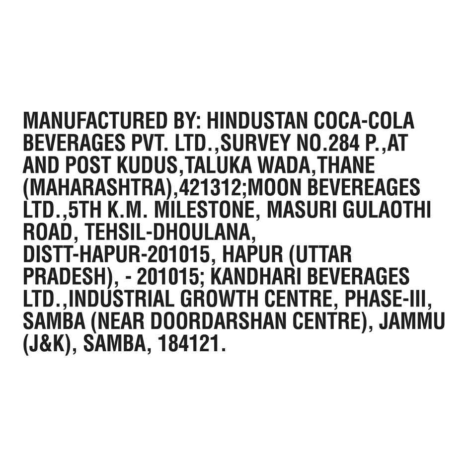 Thums Up Soft Drink Can | Carbonated Beverage Combo