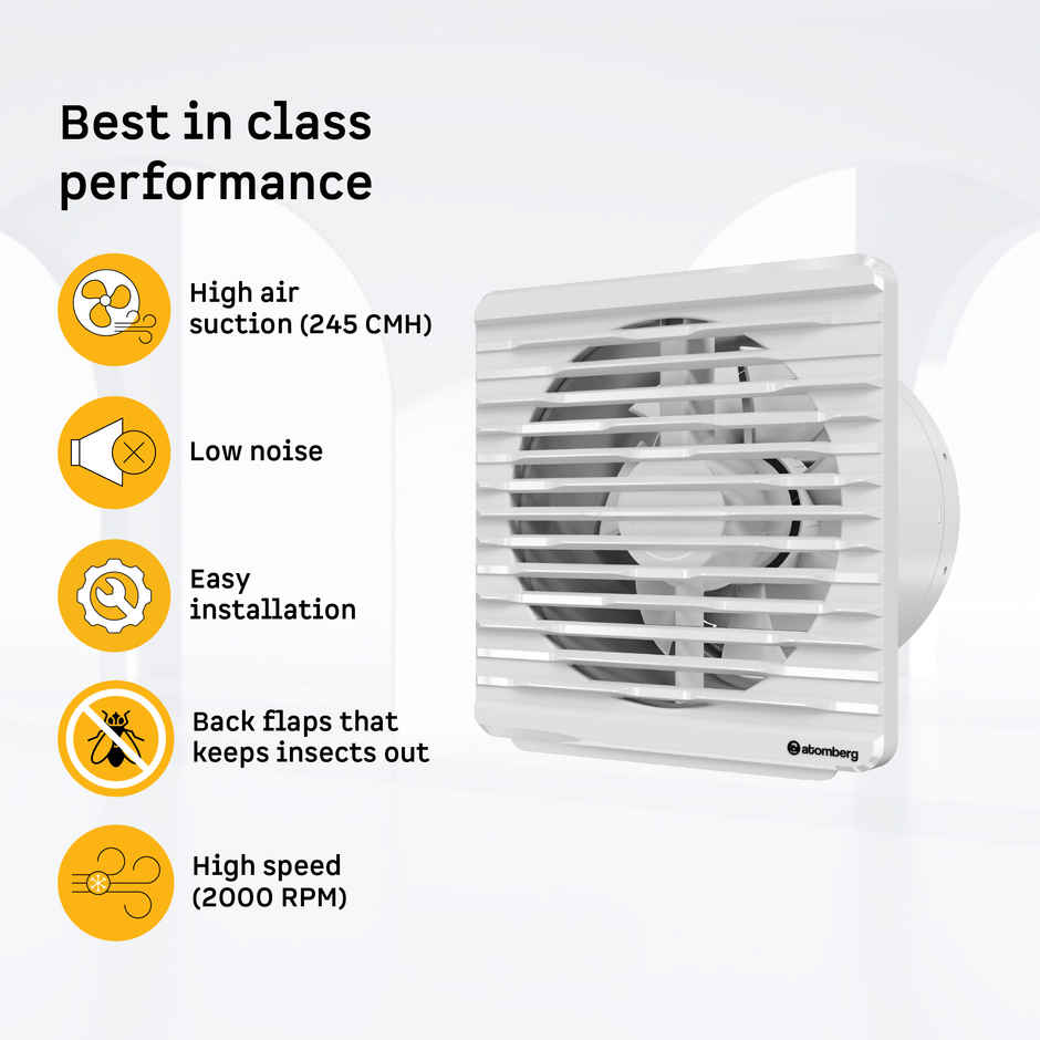 Efficio Orb 150 Exhaust Gloss White