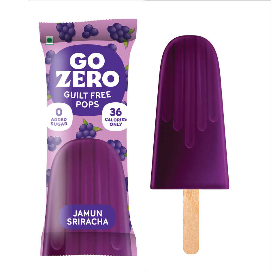 Go Zero Jamun Sriracha Guilt Free Fruit Pops
