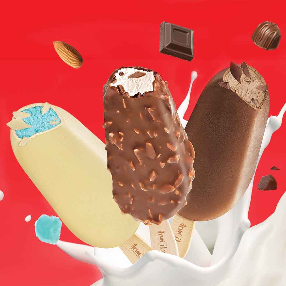Arun Ibar Mini Almond Crunch Ice Cream Stick Combo