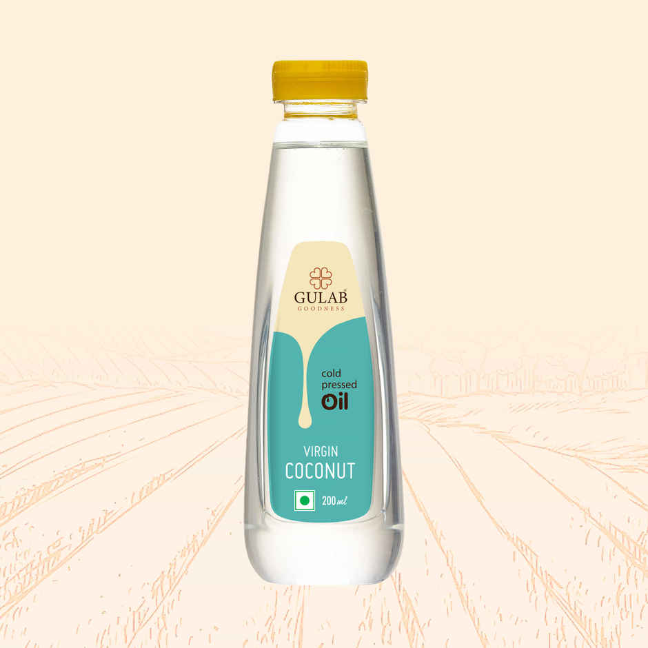 Gulab Cold Pressed Virgin Coconut Oil | Bottle