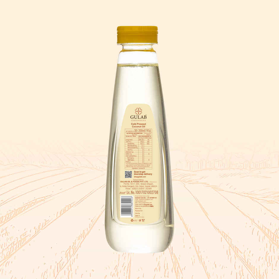 Gulab Cold Pressed Coconut Oil | Bottle