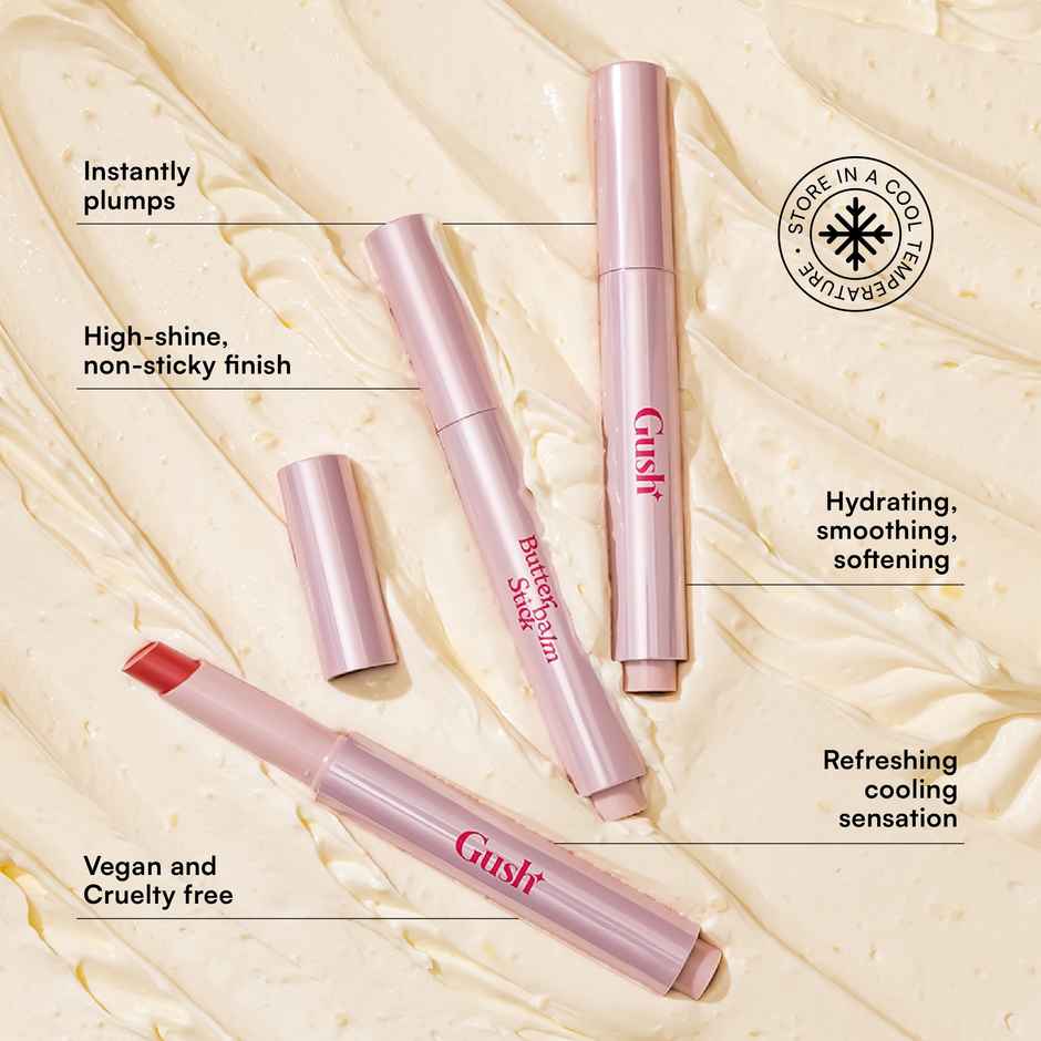 Gush Beauty Hybrid Gloss Butter Balm Stick - Lover 1.7G
