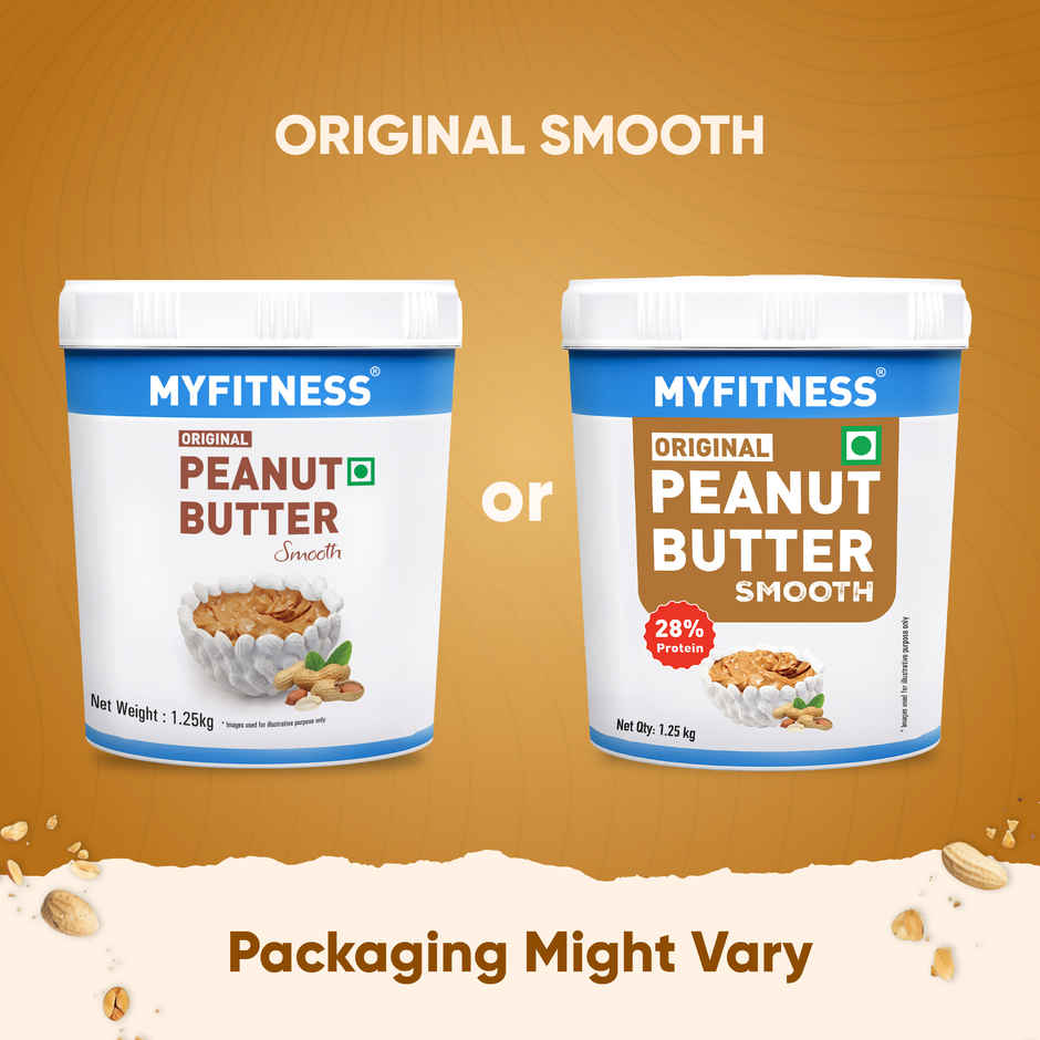 MyFitness Original Peanut Butter Smooth Spread | High Protein