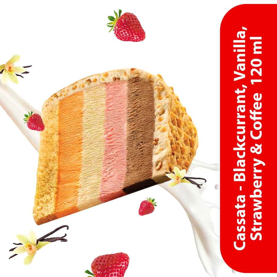 Arun Cassata Slice Ice Cream | Multi Flavour