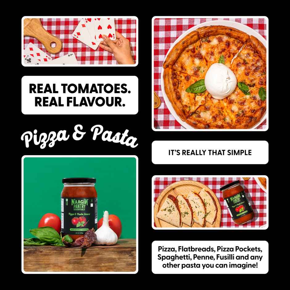 Naagin Pizza & Pasta Sauce | Indo-Italian Sauce, Premium Tomatoes
