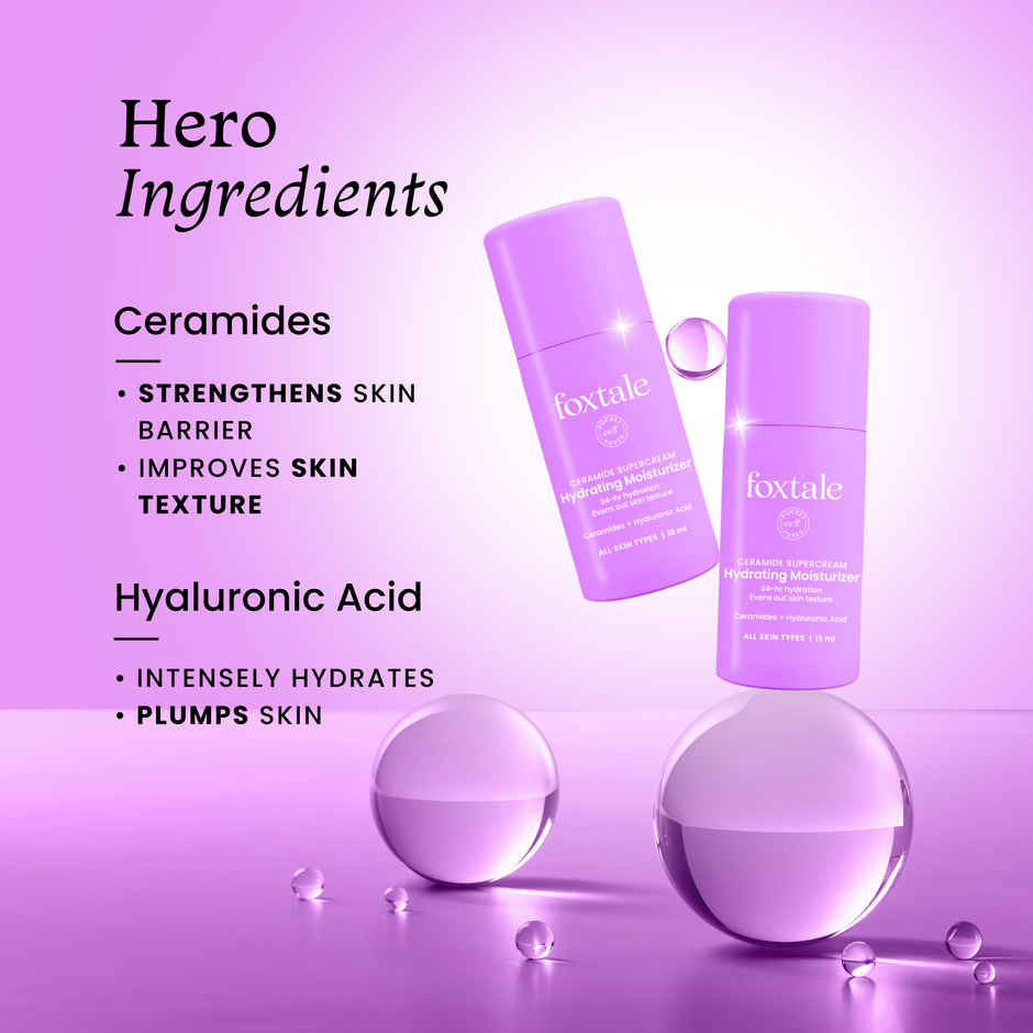 Foxtale Ceramide Hydrating Moisturizer 15 ml
