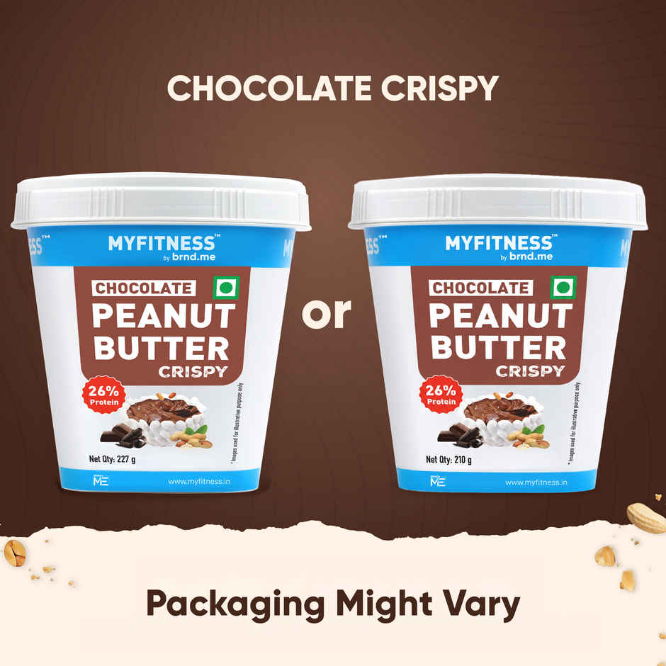 MyFitness Chocolate Peanut Butter Crispy Spread | High Protein