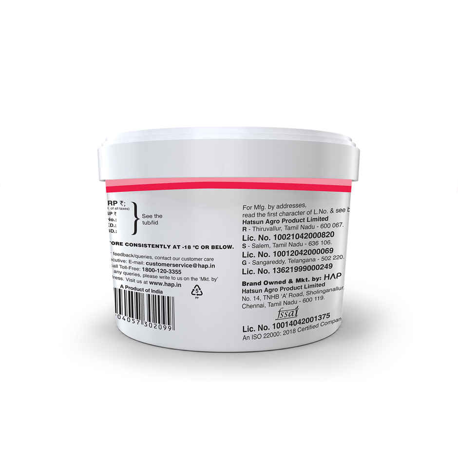 Arun Ice Creams Fresh Strawberry Tub