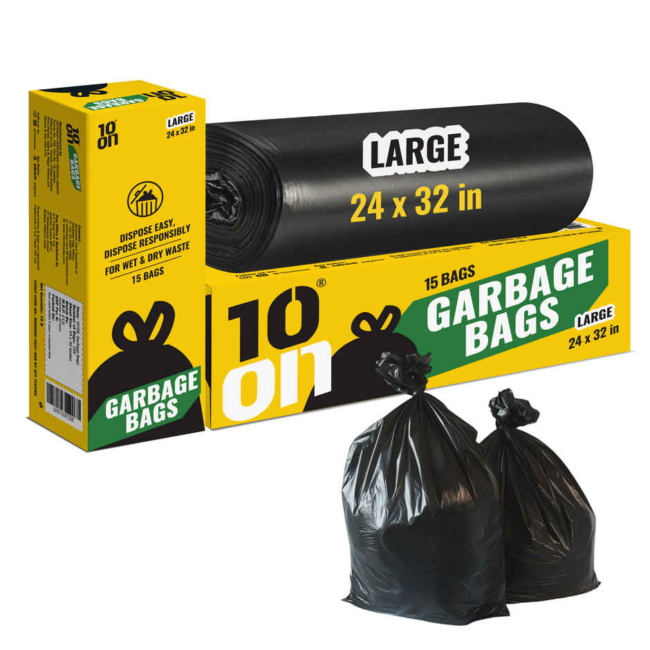 10'ON Tissues Garbage Bag | Large - 24 x 32 in