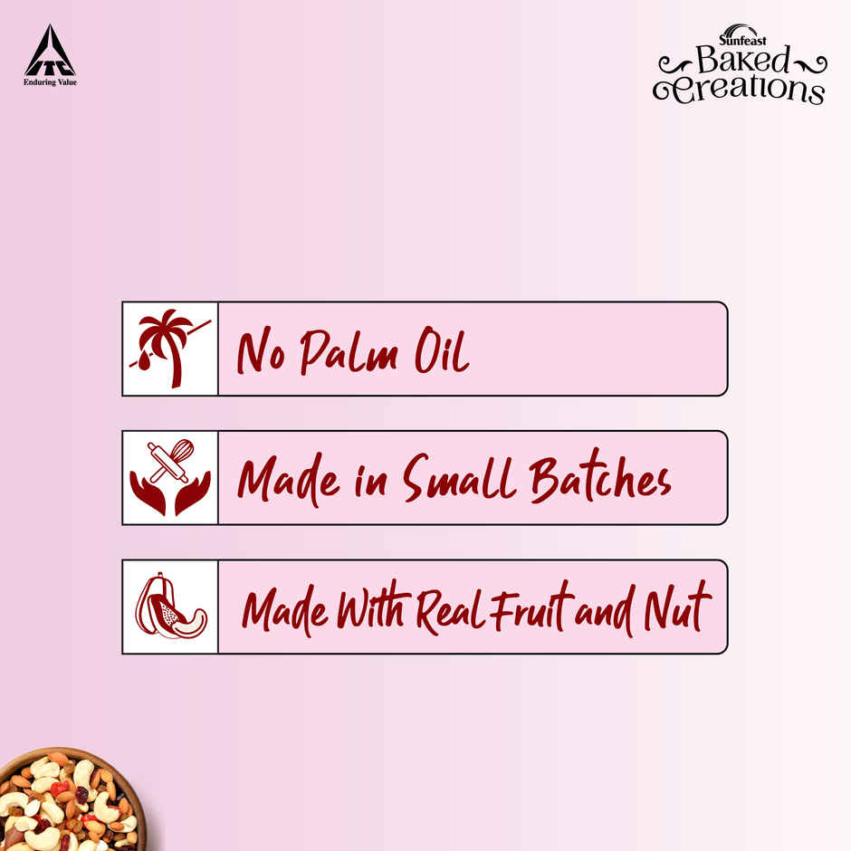 Baked Creations Fruit & Nut Cookies Bakery Style Combo 