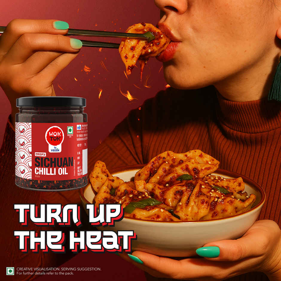 Wok Tok by Veeba Sichuan Chilli Oil Drizzle