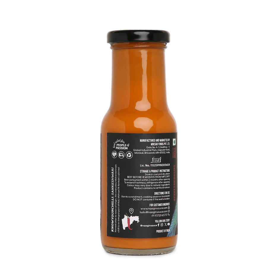 Naagin The Original Hot Sauce | Tangy, Garlicky & Mildly Spicy