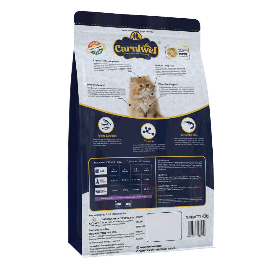 Carniwel Persian Cat Food, Kitten
