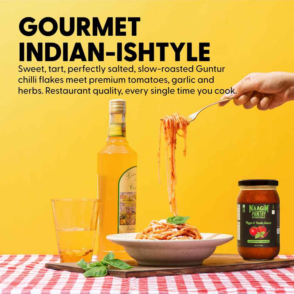 Naagin Pizza & Pasta Sauce | Indo-Italian Sauce, Premium Tomatoes