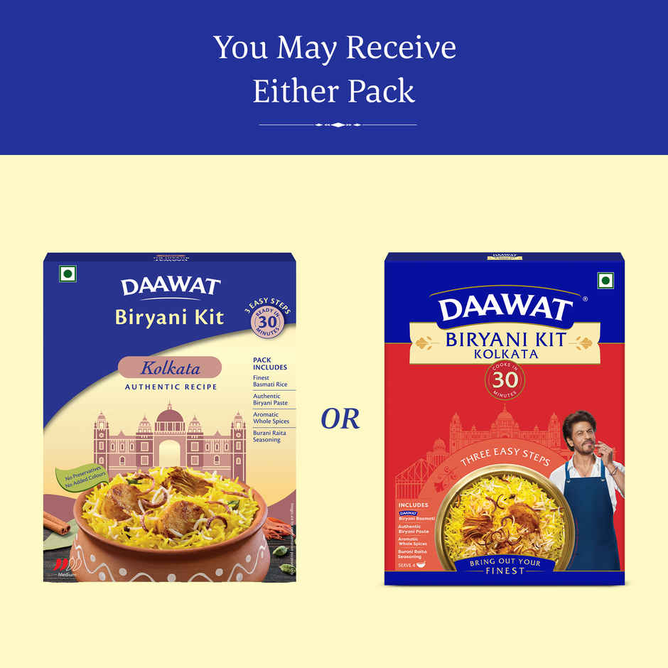 Daawat Biryani Kit Kolkata Ready to cook