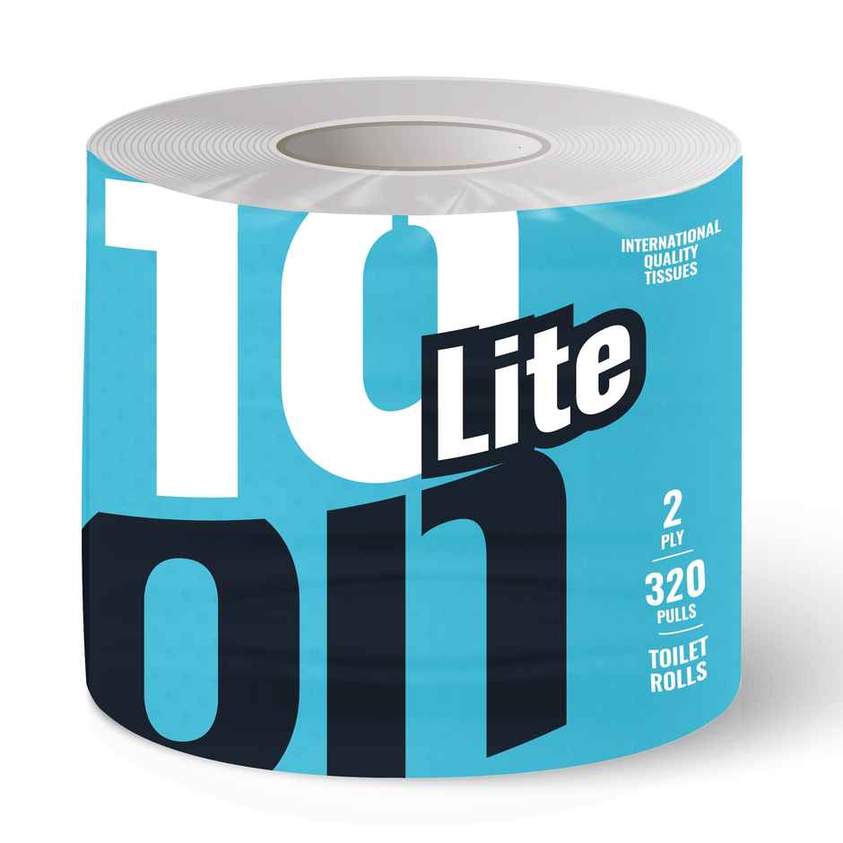 10On Lite 320 Pulls | 2 Ply Toilet Roll