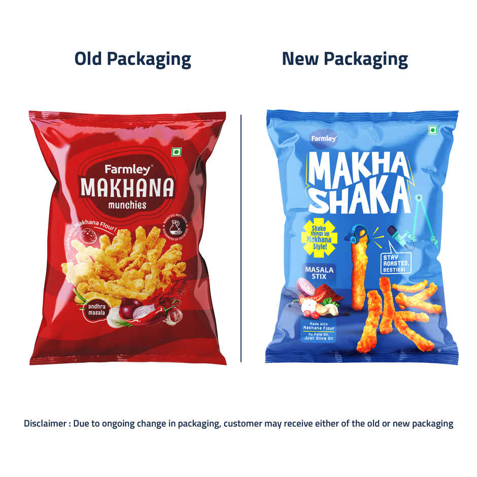 Farmley Makha Shaka- Masala Stix (Made with Makhana)