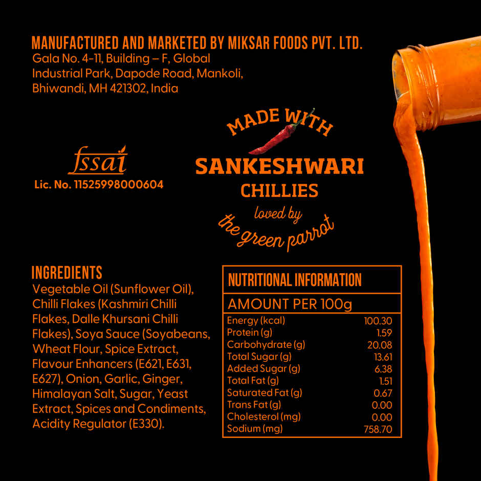 Naagin The Original Hot Sauce | Tangy, Garlicky & Mildly Spicy