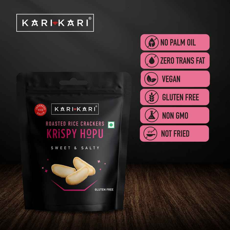 Kari Kari Krspy Hopu Sweet and Salt Roasted Cracker