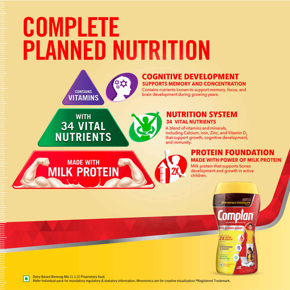 Complan Royale Chocolate Drink Mix | For 5+ year kids