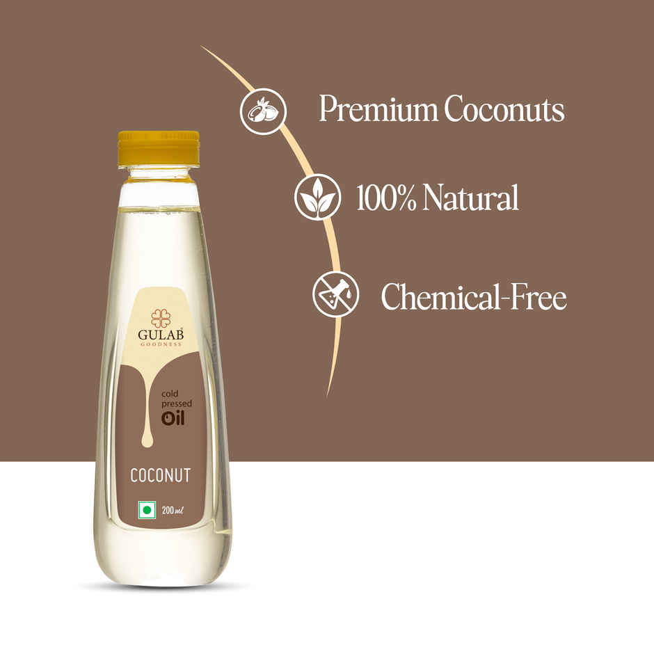 Gulab Cold Pressed Coconut Oil | Bottle