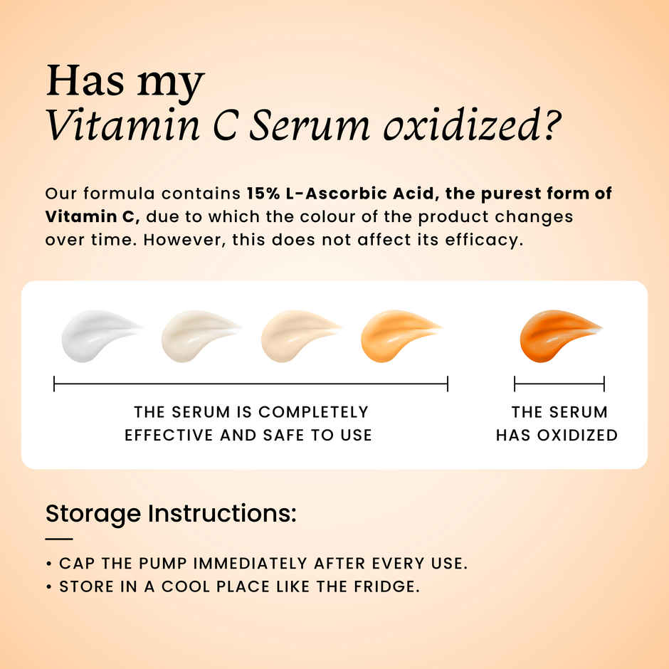 Foxtale 15% Vitamin C Face Serum 10 ml