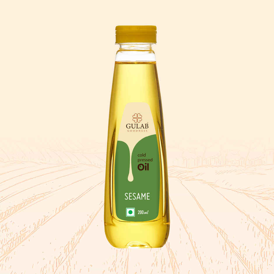 Gulab Cold Pressed Sesame Oil | Bottle