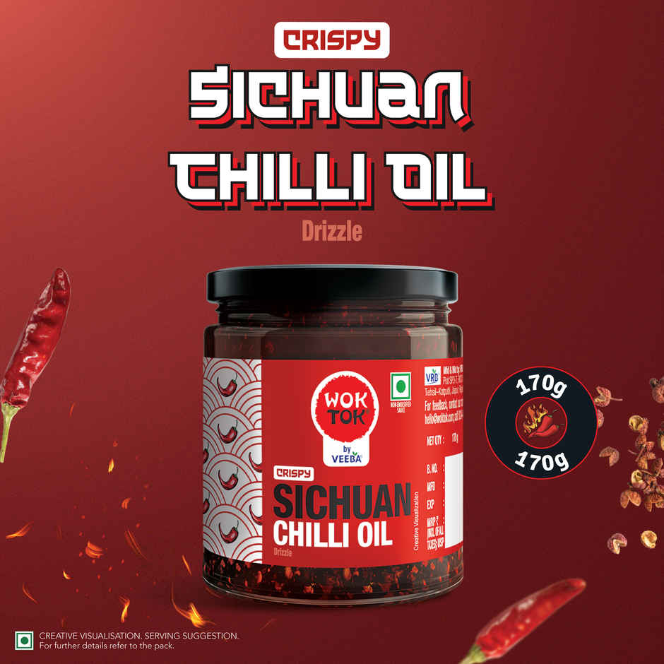Wok Tok by Veeba Sichuan Chilli Oil Drizzle