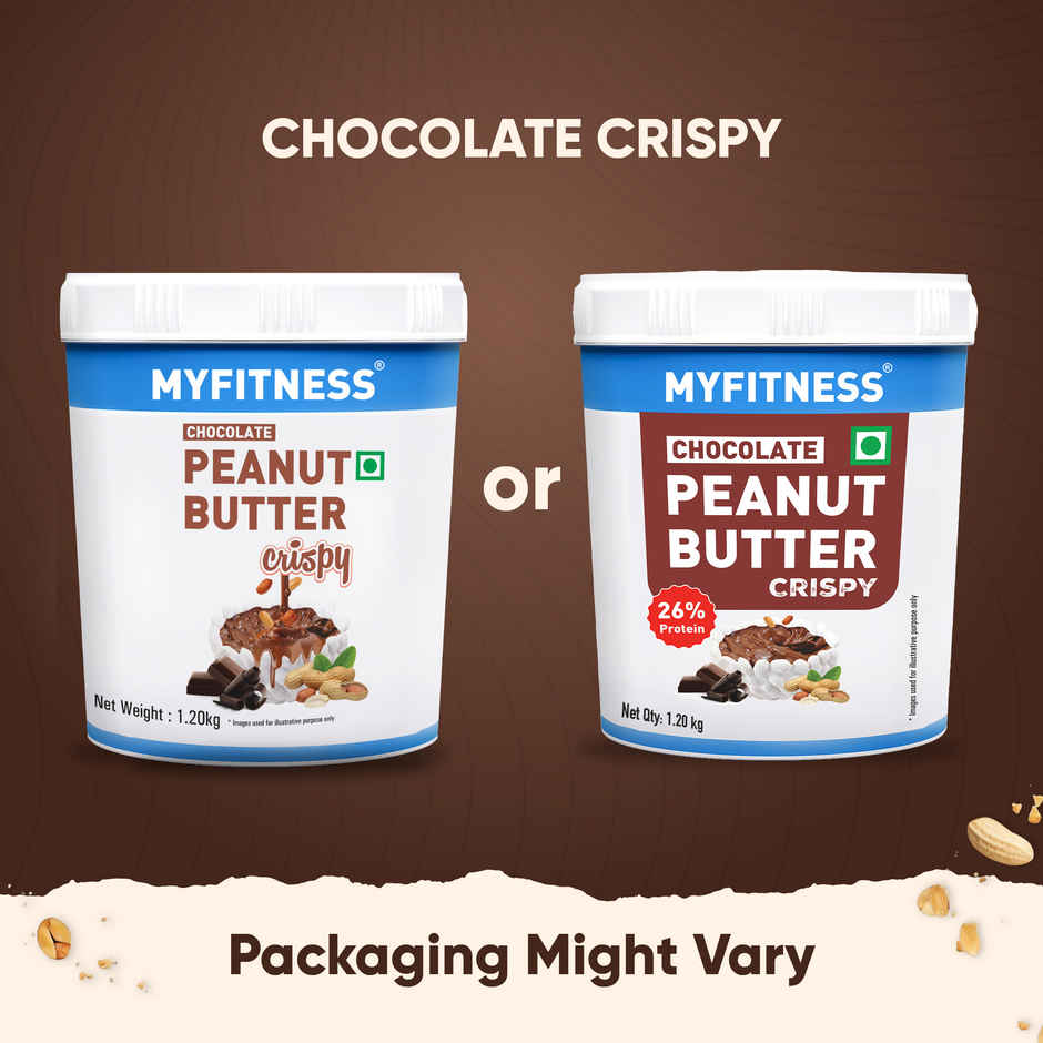 MyFitness Chocolate Peanut Butter Crispy Spread | High Protein