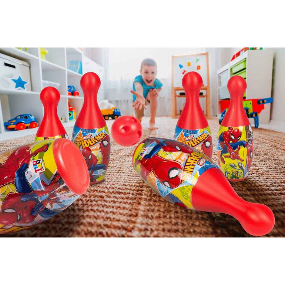 ITOYS Spiderman Bowling Set, Multicolour, 3Y+