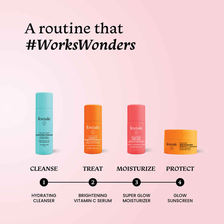 Foxtale Super Glow Moisturizer with Vitamin C 15ml