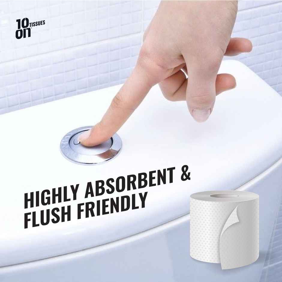 10On 3 Ply Toilet Tissue Paper Roll