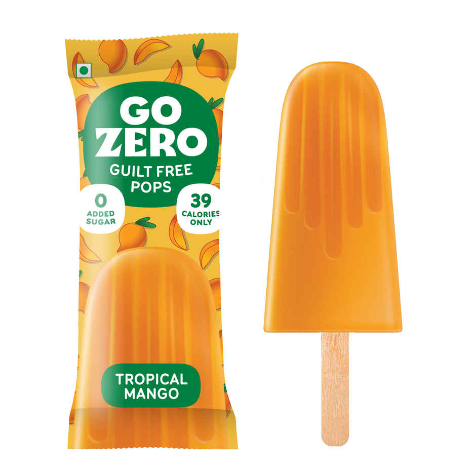 Go Zero Tropical Mango Guilt Free Fruit Pops