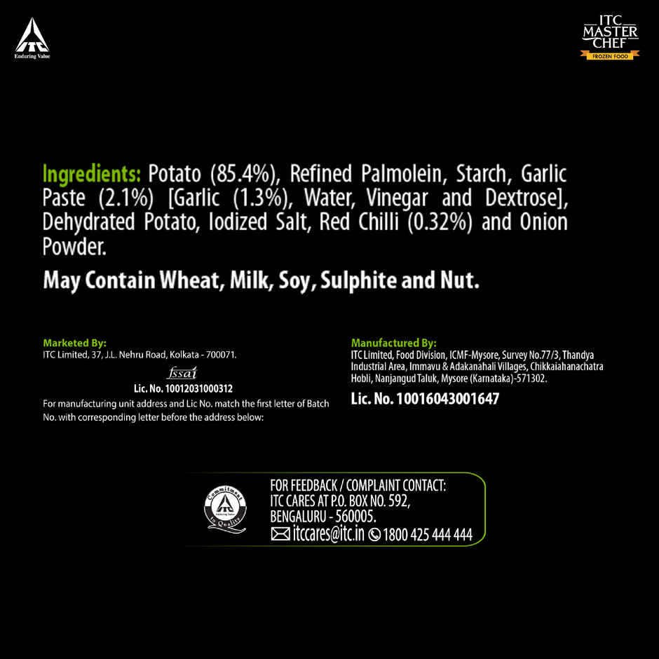 ITC Master Chef Chili Garlic Potato Shots Nuggets | 52 pieces Combo