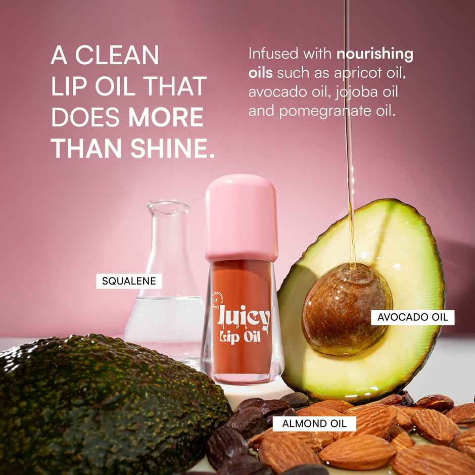 Gush Beauty Balmy Glossy Tinted Lip Oil | Coast