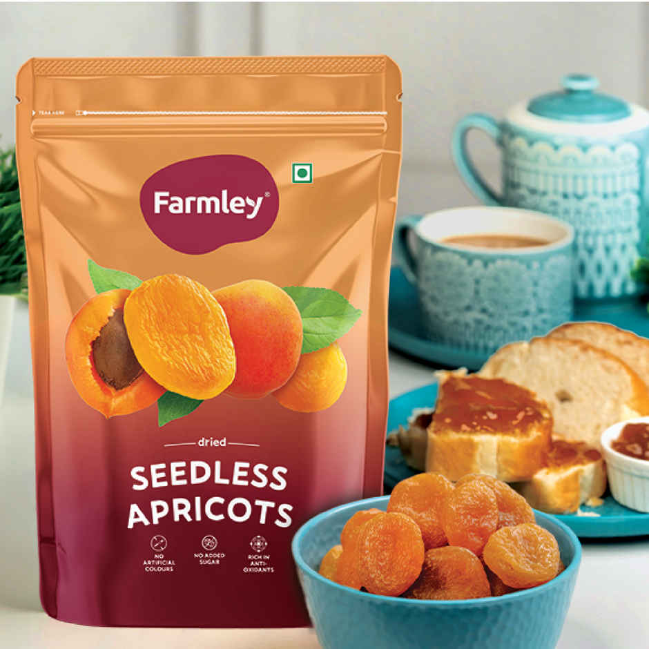Farmley Premium Turkish Dried Apricots (Khubani)