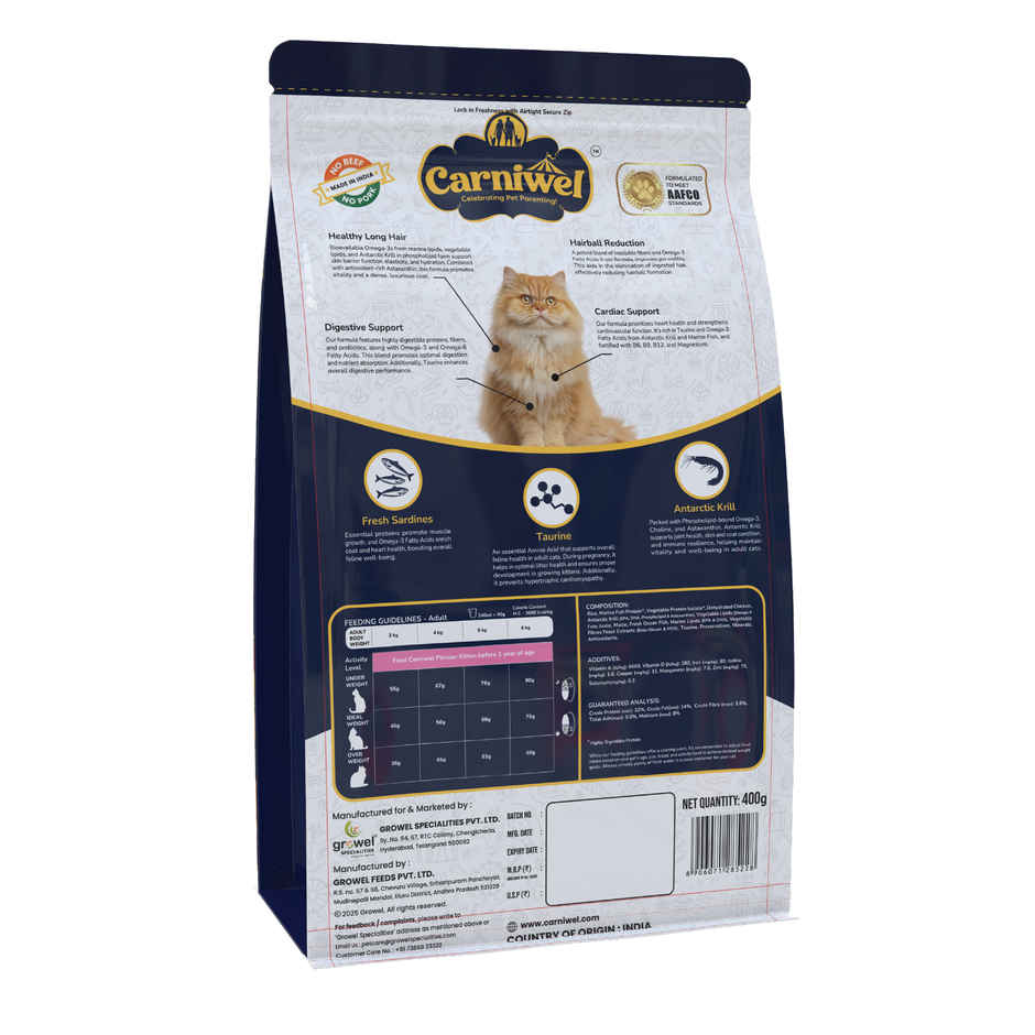 Carniwel Persian Cat Food, Adult