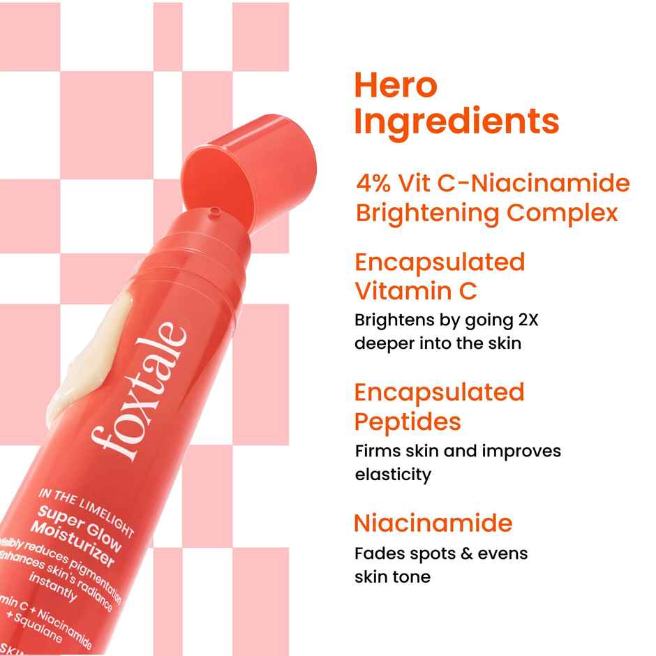Foxtale Super Glow Moisturizer with Vitamin C